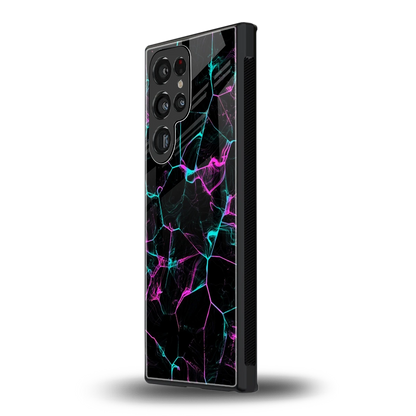 Nebula Veins samsung galaxy s24 ultra mobile cover | shockproof glass phone case