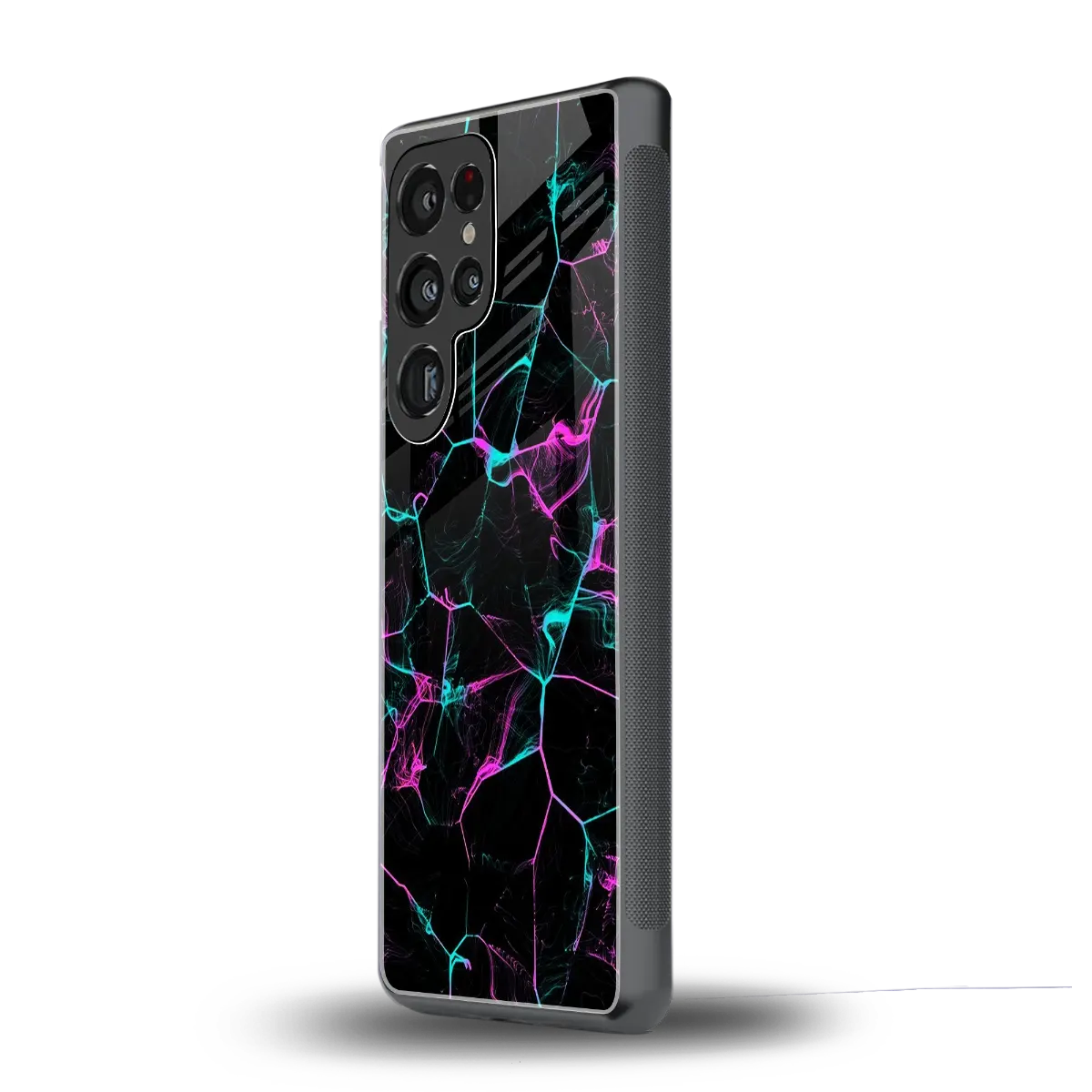 Nebula Veins samsung galaxy s25 ultra mobile cover | shockproof glass phone case
