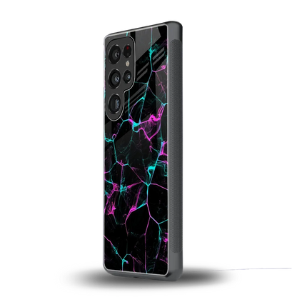 Nebula Veins samsung galaxy s25 ultra mobile cover | shockproof glass phone case