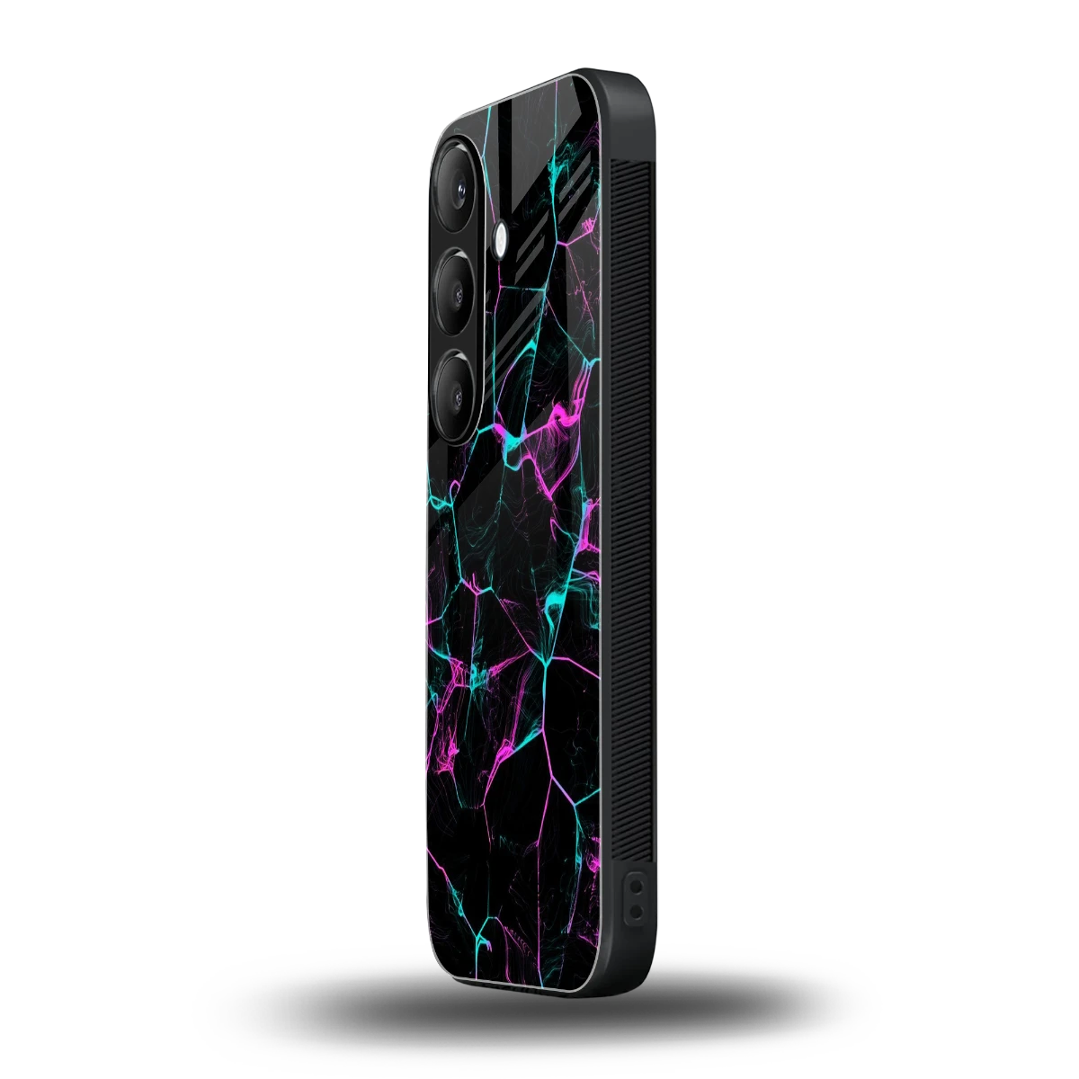 Nebula Veins samsung galaxy s25 mobile cover | shockproof glass phone case