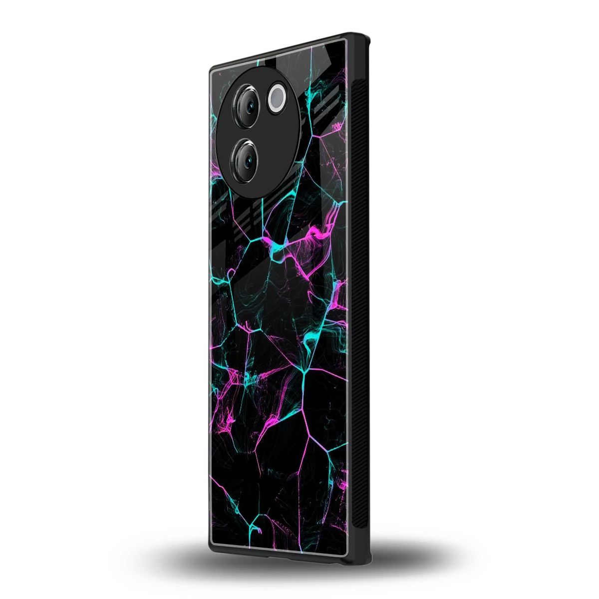 Nebula Veins vivo v30e mobile cover | shockproof glass phone case