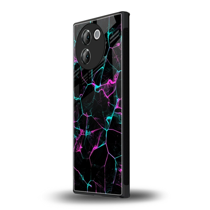 Nebula Veins vivo v30e mobile cover | shockproof glass phone case