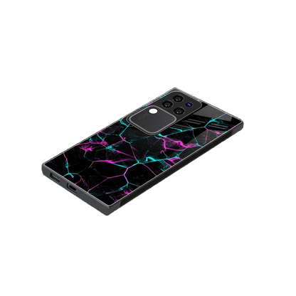 Nebula Veins stylish phone case forvivo v30 pro | glossy glass and slim fit