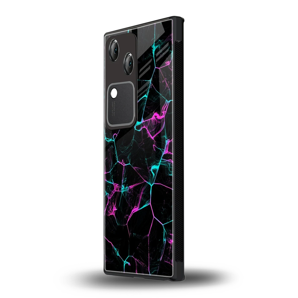 Nebula Veins vivo v30 mobile cover | shockproof glass phone case