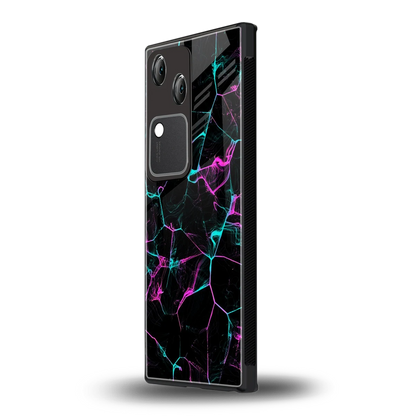 Nebula Veins vivo v30 mobile cover | shockproof glass phone case