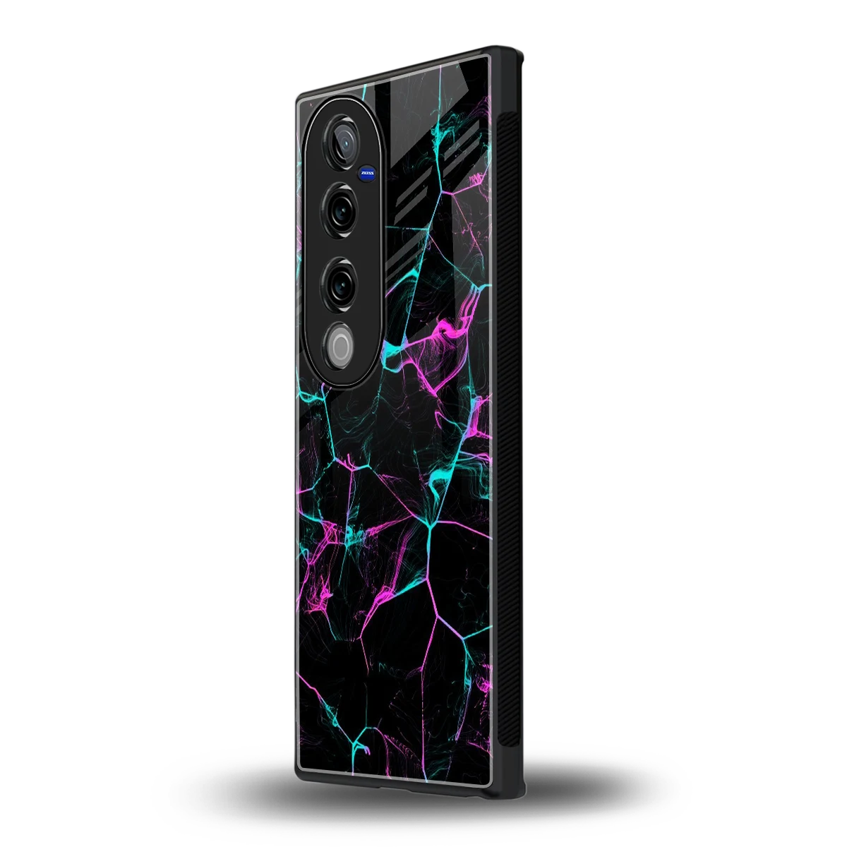Nebula Veins vivo v40 pro mobile cover | shockproof glass phone case
