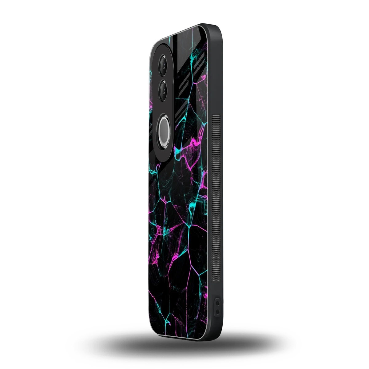 Nebula Veins vivo v50 mobile cover | shockproof glass phone case
