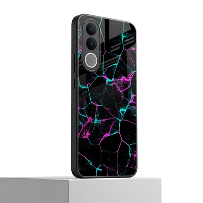 Nebula Veins vivo v70 fe mobile cover | shockproof glass phone case