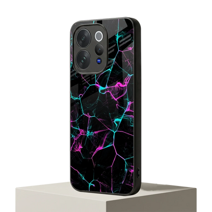 Nebula Veins vivo v70 mobile cover | shockproof glass phone case