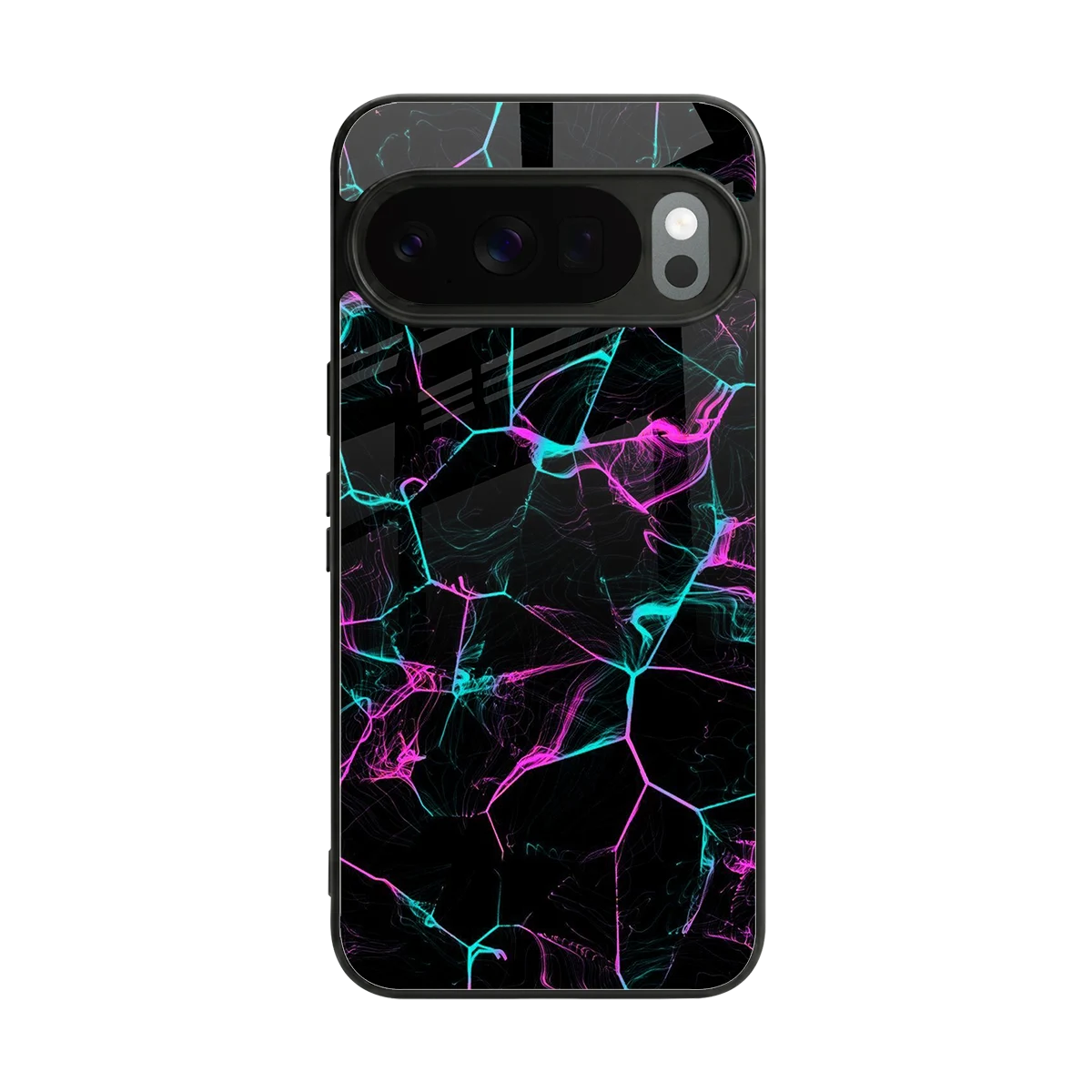 Nebula Veins back phone cover | glass case for google pixel 10 pro