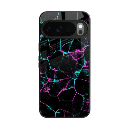 Nebula Veins back phone cover | glass case for google pixel 10 pro