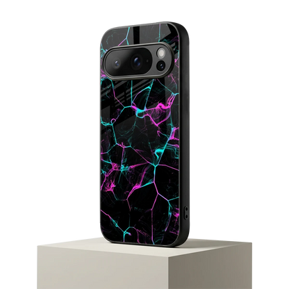 Nebula Veins google pixel 10 pro mobile cover | shockproof glass phone case