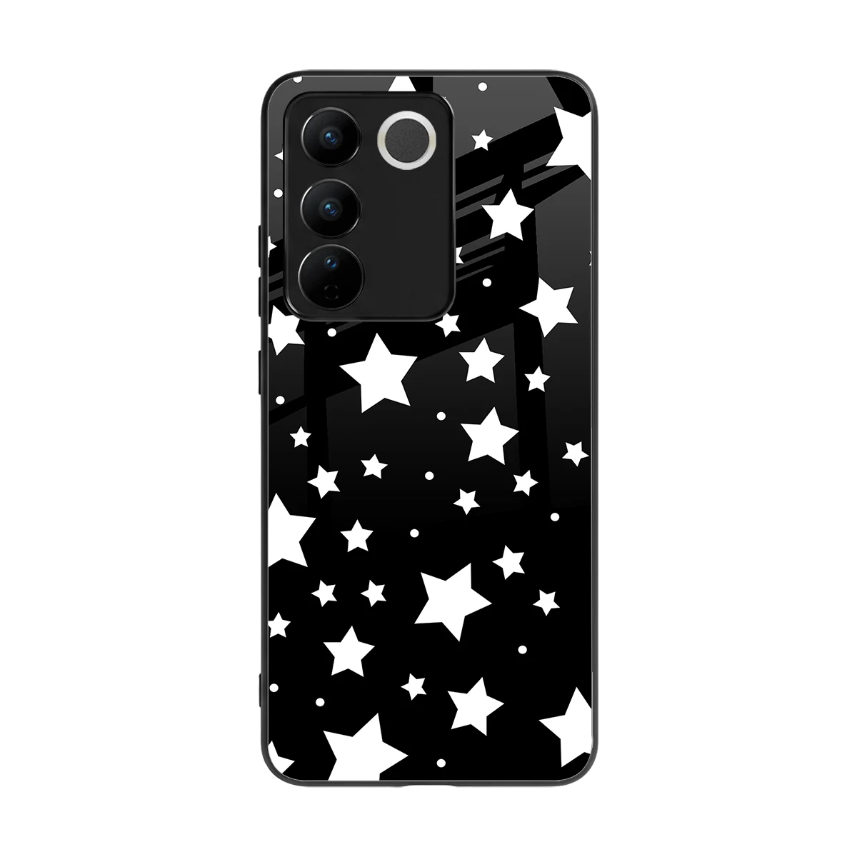 Nebula back phone cover | glass case for vivo v27 5g