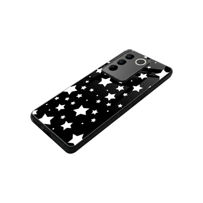 Nebula stylish phone case for vivo v27 5g | glossy glass and slim fit