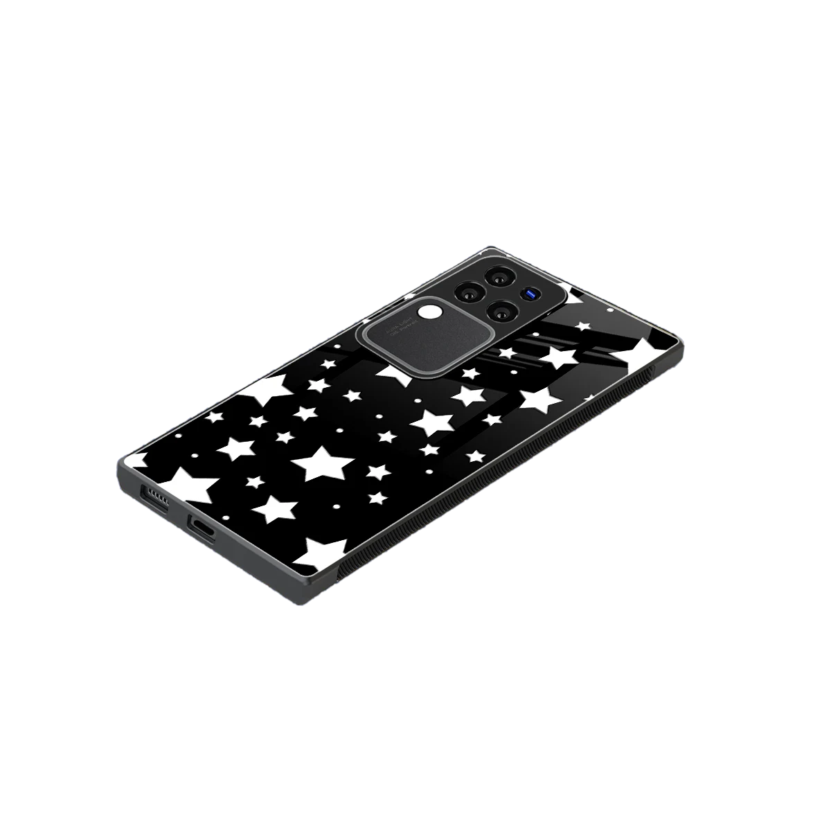 Nebula stylish phone case forvivo v30 pro | glossy glass and slim fit