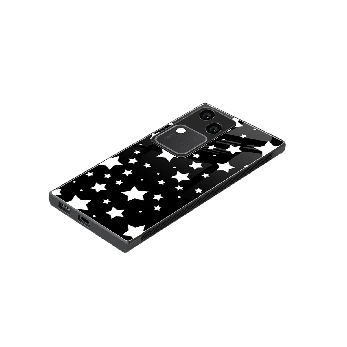 Nebula stylish phone case for vivo v30 | glossy glass and slim fit