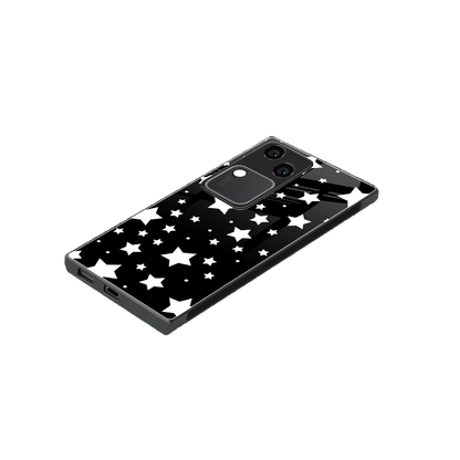 Nebula stylish phone case for vivo v30 | glossy glass and slim fit