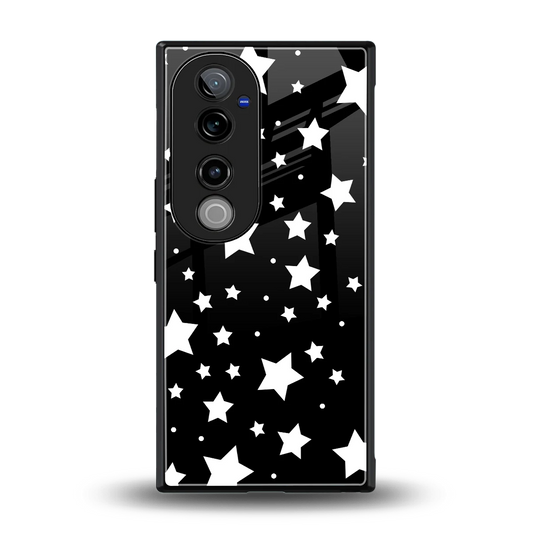 Nebula back phone cover | glass case for vivo v40 pro