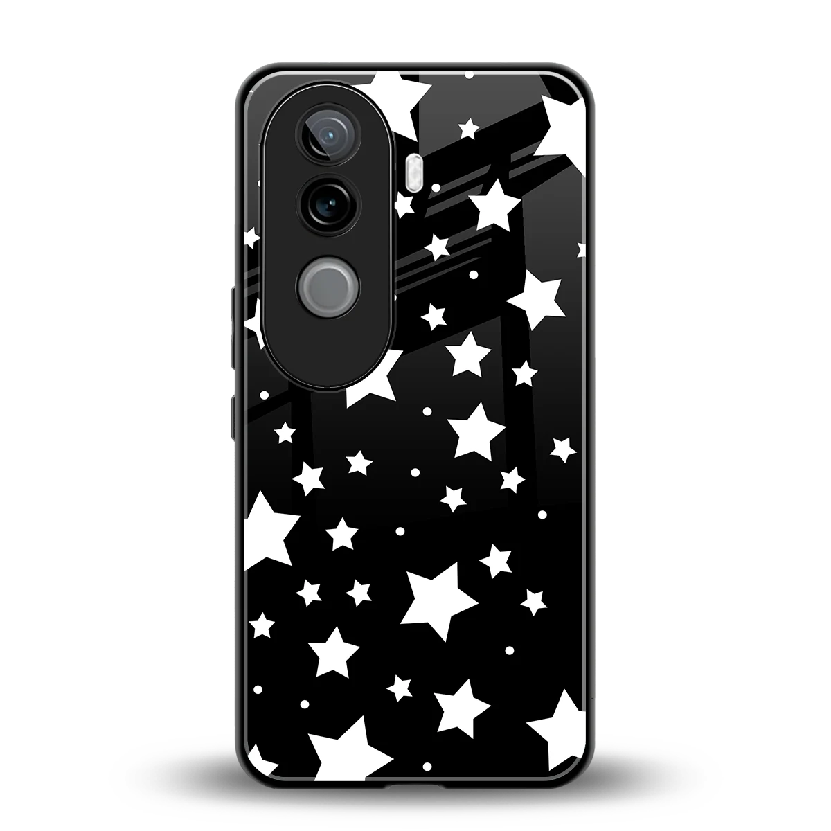 Nebula back phone cover | glass case for vivo v40e