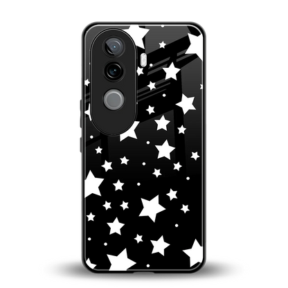 Nebula back phone cover | glass case for vivo v40e