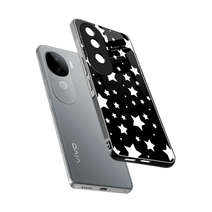 Nebula sleek vivo v40e cover with tempered glass back and TPU edges