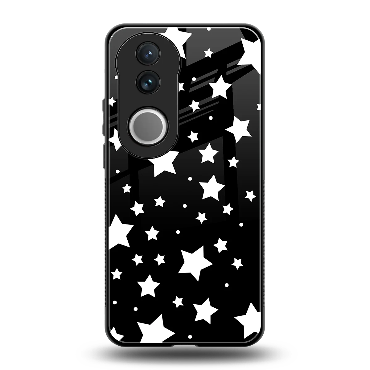 Nebula back phone cover | glass case for vivo v50