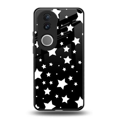 Nebula back phone cover | glass case for vivo v50