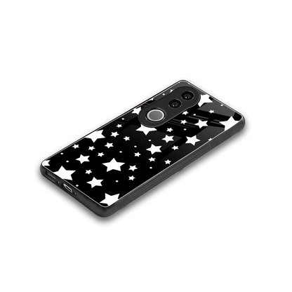 Nebula stylish phone case for vivo v50 | glossy glass and slim fit