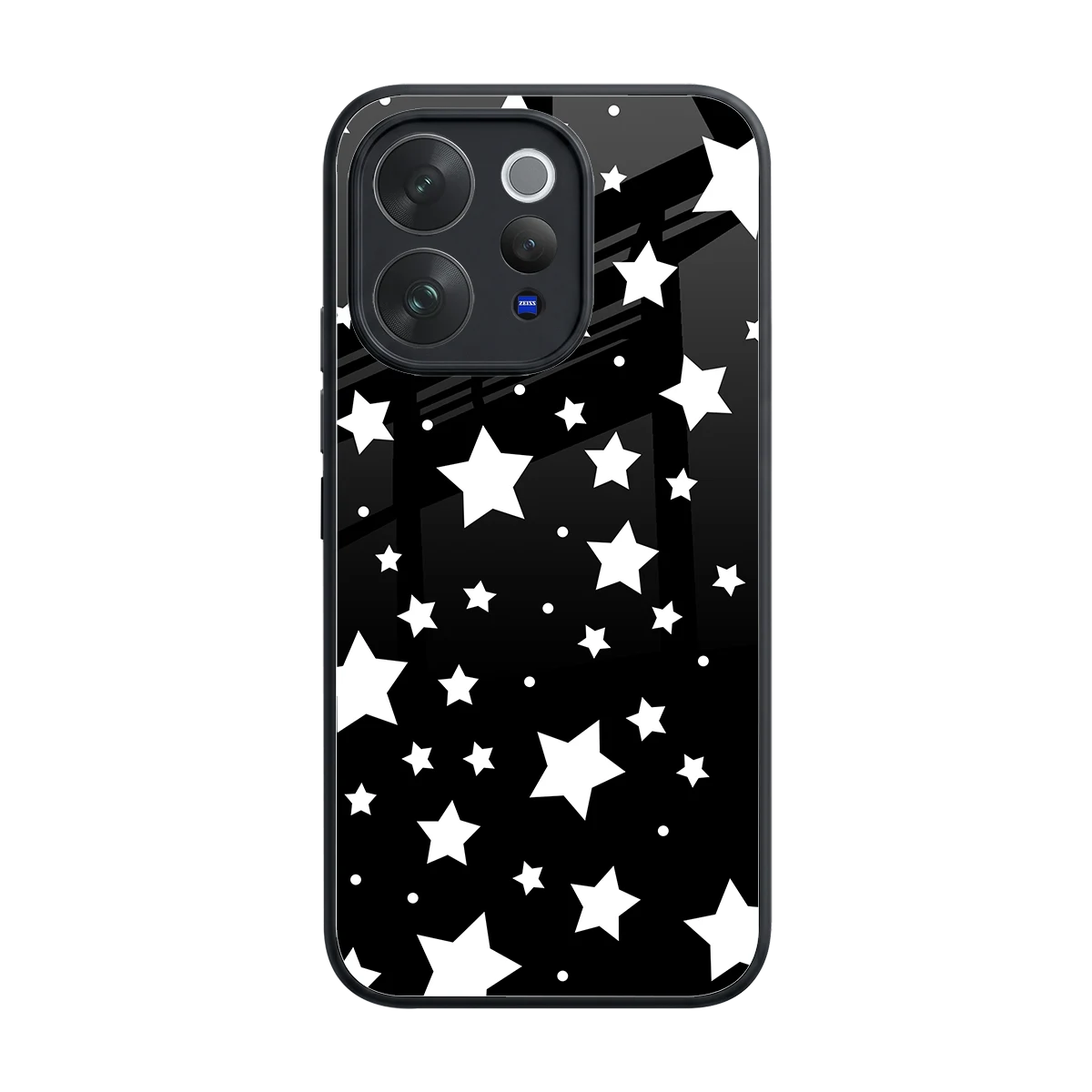 Nebula back phone cover | glass case for vivo v70 elite