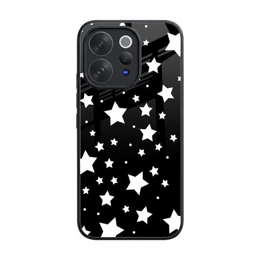 Nebula back phone cover | glass case for vivo v70 elite