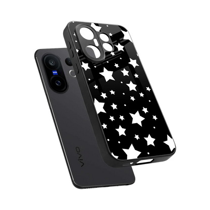 Nebula sleek vivo x200 fe cover with tempered glass back and TPU edges