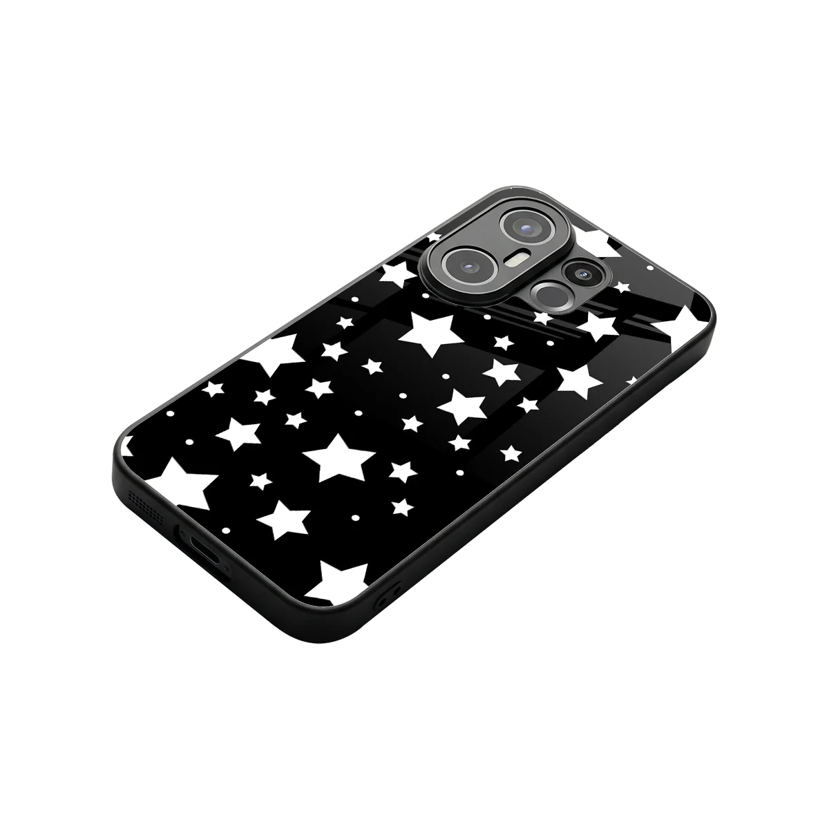 Nebula stylish phone case for vivo x200 fe | glossy glass and slim fit
