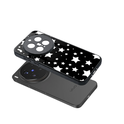 Nebula sleek vivo x300 pro cover with tempered glass back and TPU edges