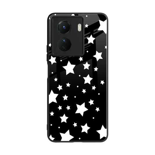 Nebula back phone cover | glass case for vivo y16
