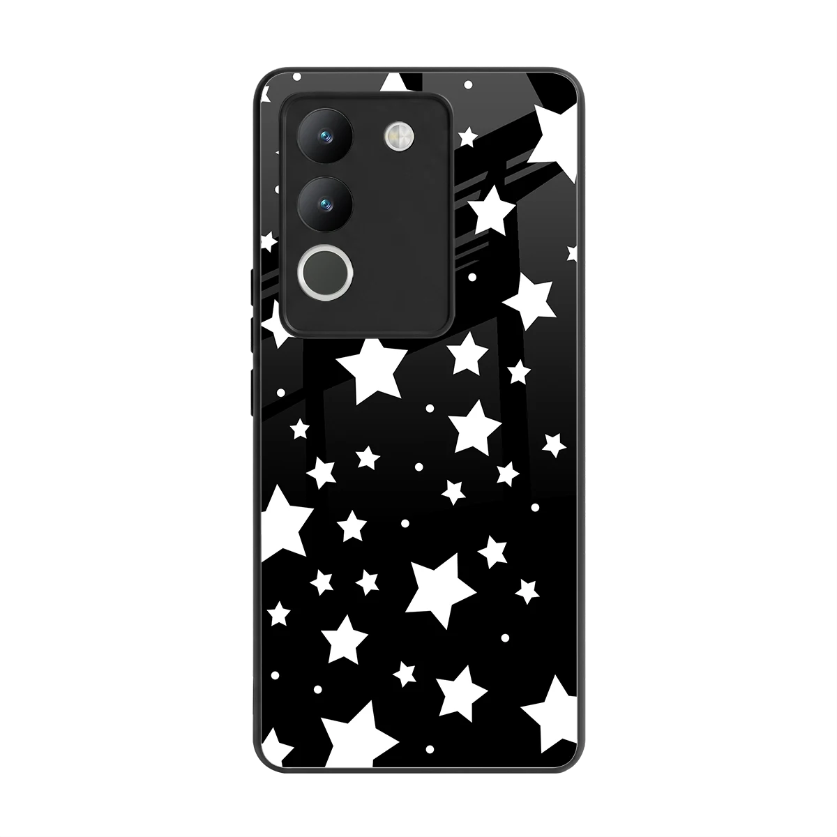Nebula back phone cover | glass case for vivo y200 5g