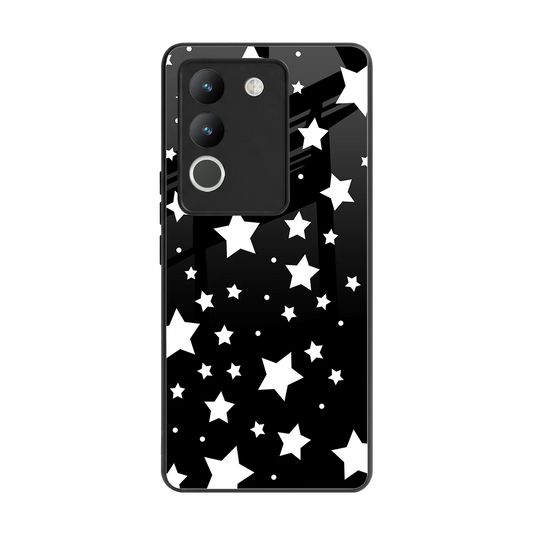 Nebula back phone cover | glass case for vivo y200 5g