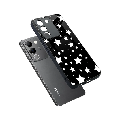 Nebula sleek vivo y200 5g cover with tempered glass back and TPU edges