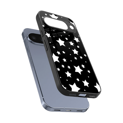 Nebula sleek google pixel 10 cover with tempered glass back and TPU edges