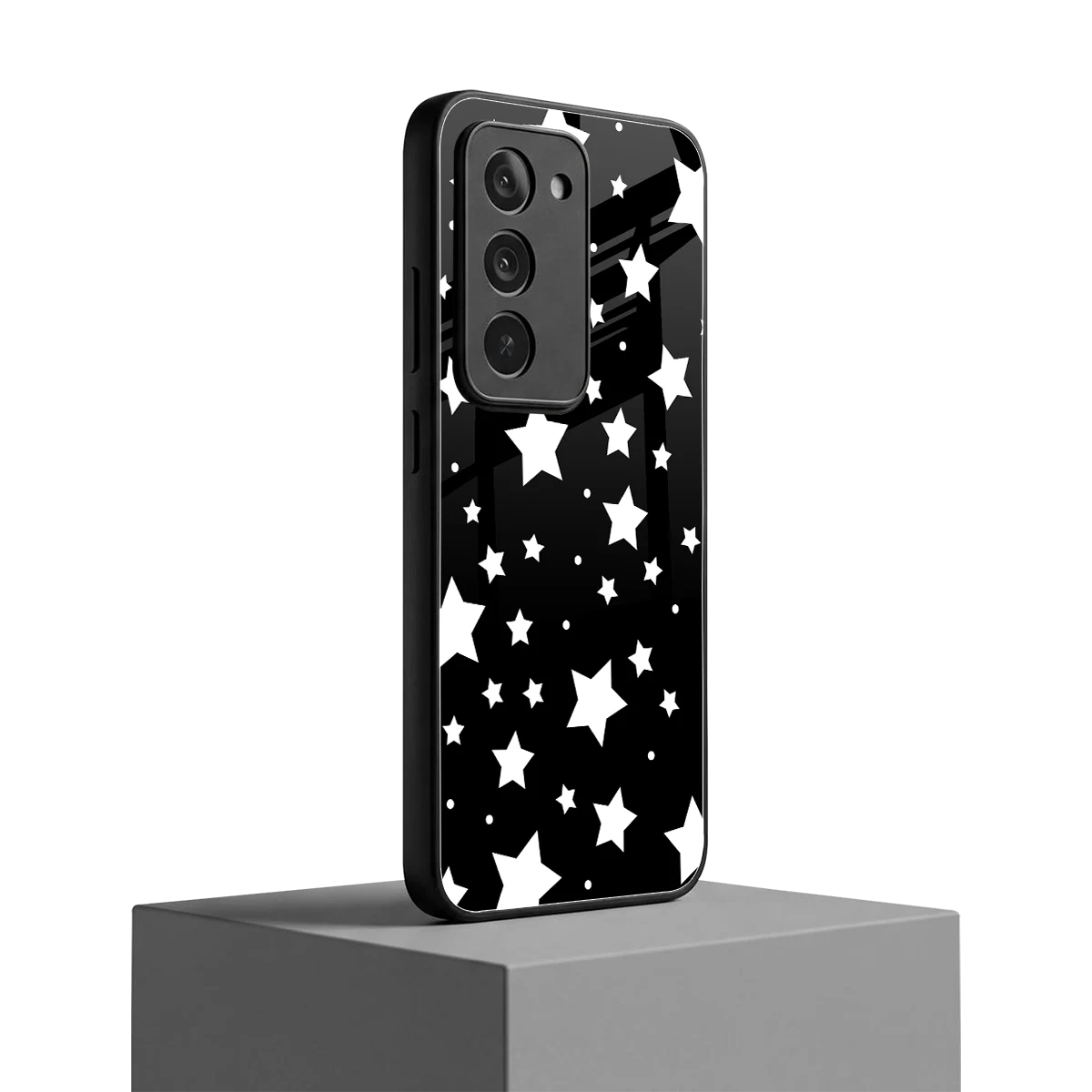 Nebula redmi 15 5g mobile cover | shockproof glass phone case