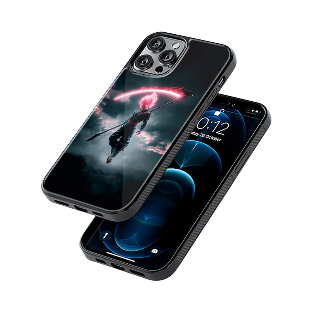 Protective Glass Back Phone Case Compatible with iPhone, Samsung, OnePlus, Pixel & More