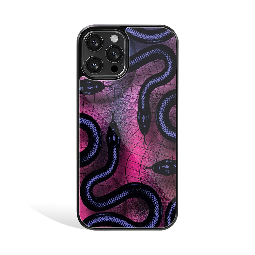 Premium Glass Back Mobile Phone Cover for iPhone, Samsung, OnePlus, Google Pixel, Redmi, Oppo, Vivo & Realme
