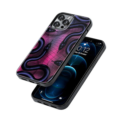 Protective Glass Back Phone Case Compatible with iPhone, Samsung, OnePlus, Pixel & More