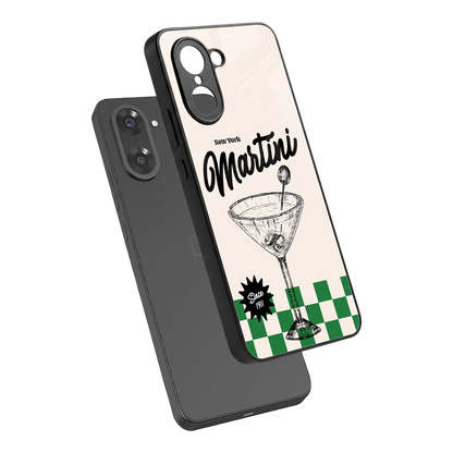 Newyork Martini sleek oneplus nord ce5 5g cover with tempered glass back and TPU edges