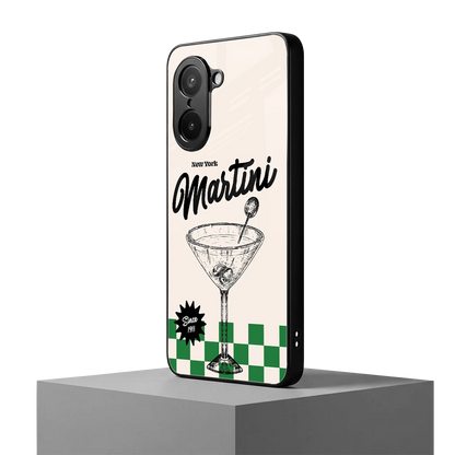 Newyork Martini oneplus nord ce5 5g mobile cover | shockproof glass phone case