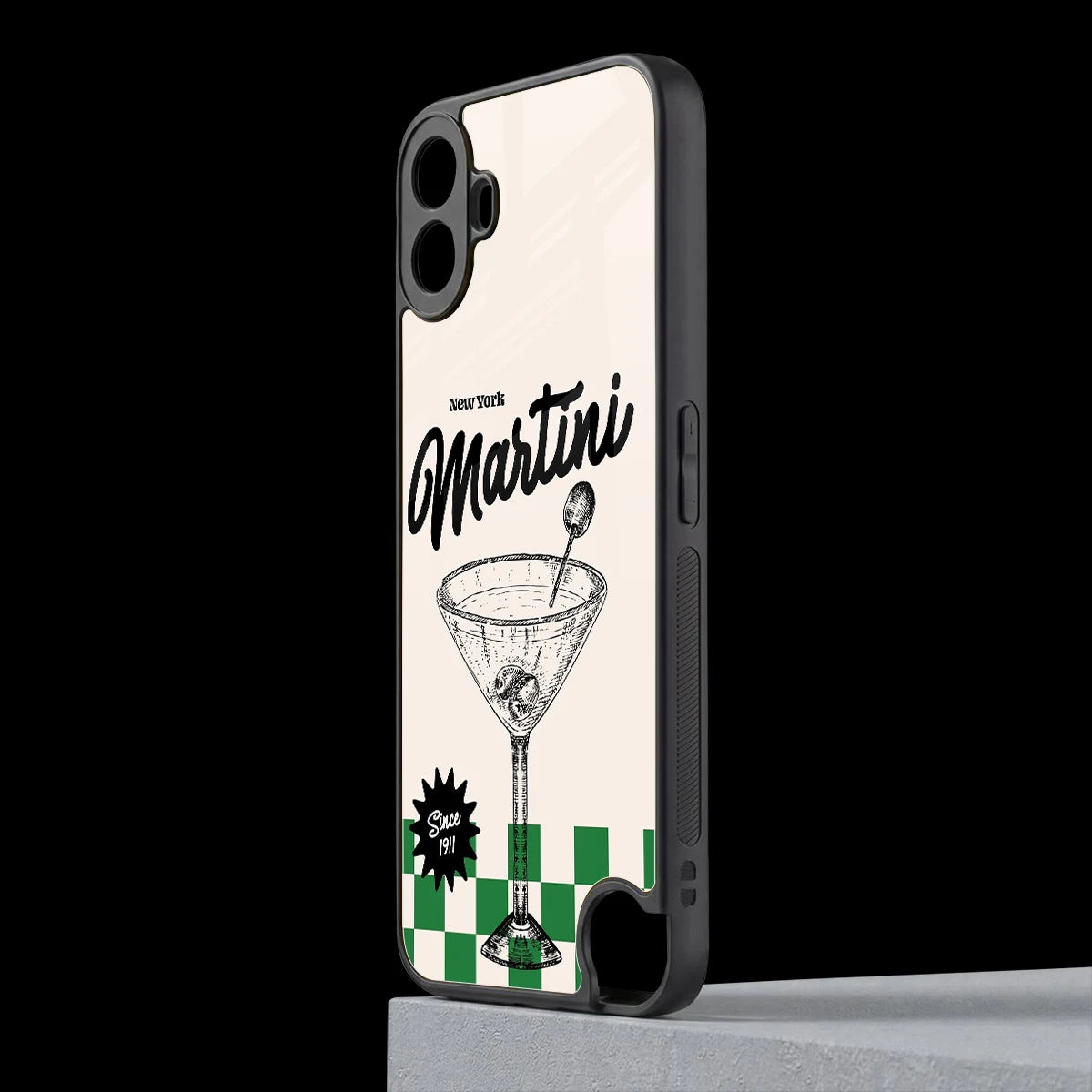 Newyork Martini cmf nothing phone 1 mobile cover | shockproof glass phone case