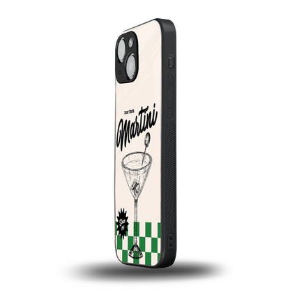 Newyork Martini iphone 13 mini mobile cover | shockproof glass phone case