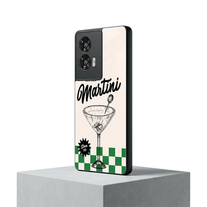 Newyork Martini motorola edge 50 fusion mobile cover | shockproof glass phone case
