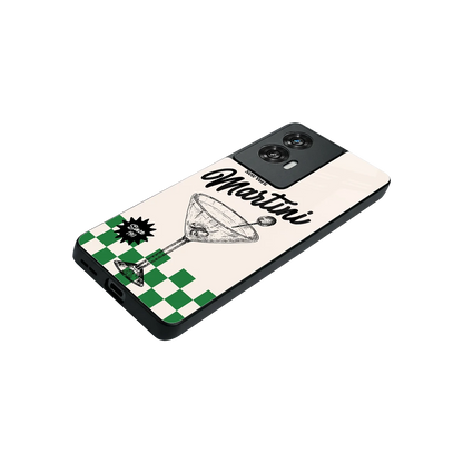 Newyork Martini stylish phone case for motorola edge 50 fusion | glossy glass and slim fit