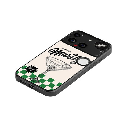 Newyork Martini stylish phone case for nothing phone 3 | glossy glass and slim fit