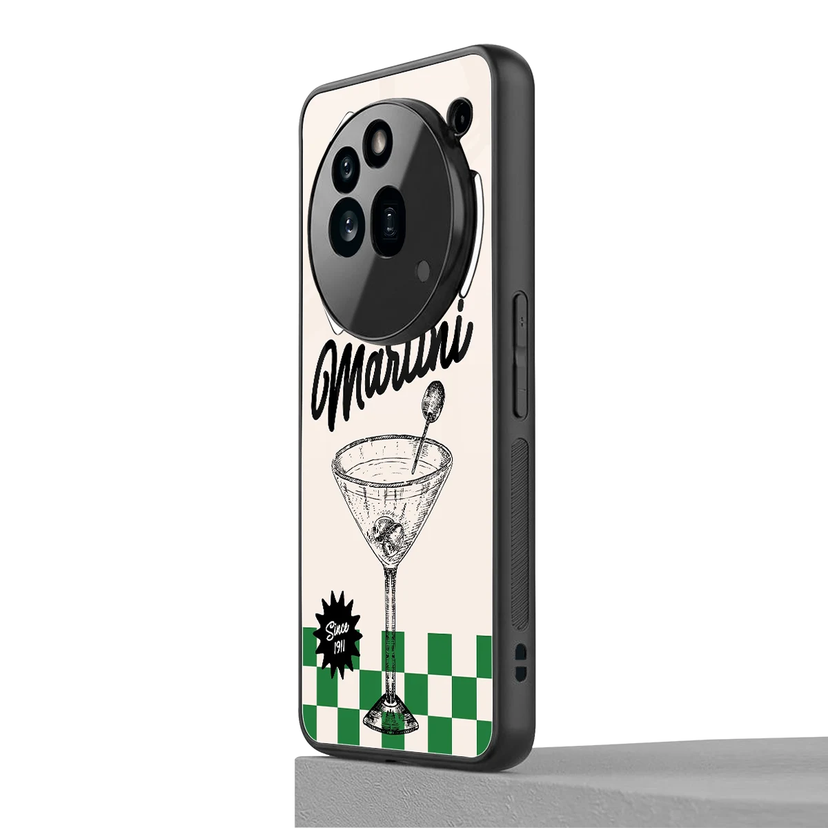 Newyork Martini nothing phone 3a pro mobile cover | shockproof glass phone case